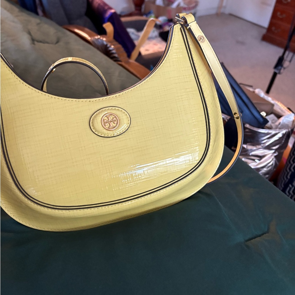 Sold Tory Burch Yellow Shoulder Bag SOLD
